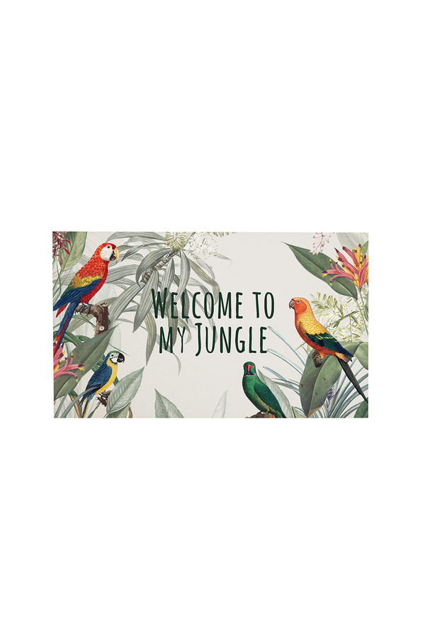 Madre Selva, Covor pentru intrare My Jungle, Multicolor, 40x70 cm