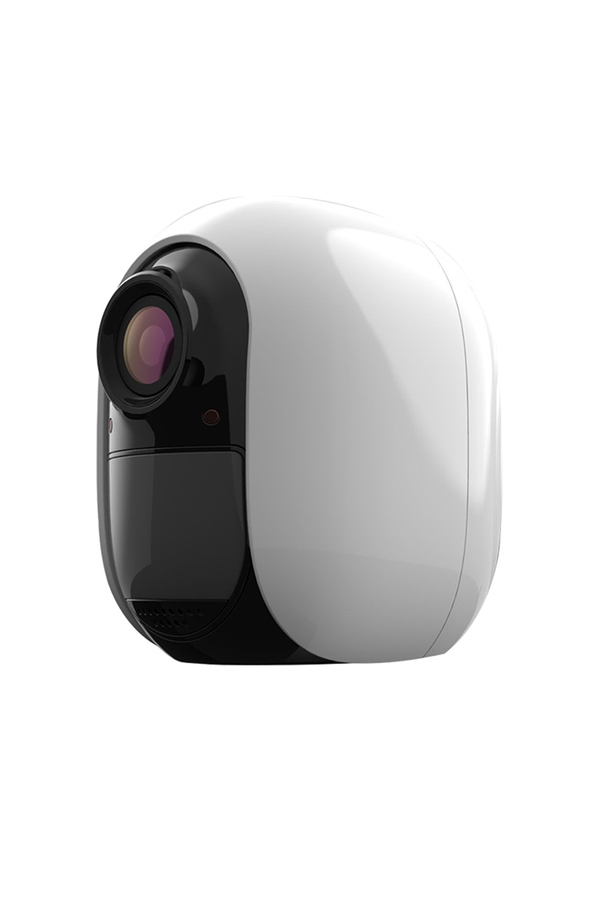 Denver, Camera smart pentru exterior iob-207, Wi-fi/IP, 2Mpixel, CMOS sensor, Compatibil Tuya, Alb/Negru