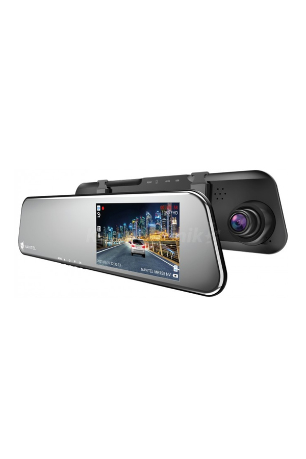 Navitel, Camera auto MR155NV DVR, Night Vision, FHD, ecran 4.4'', Argintiu