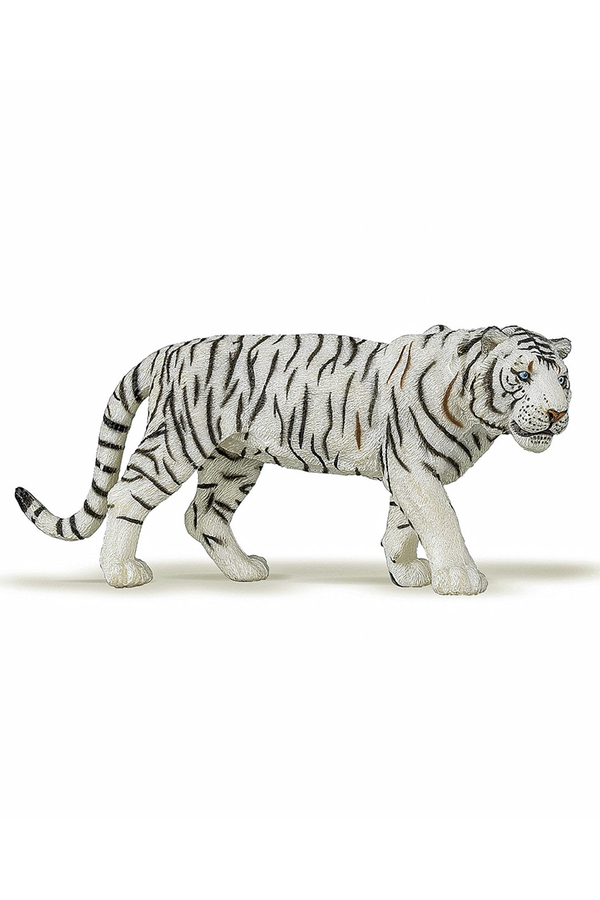 Papo, Figurina tigru, Alb, +3 ani