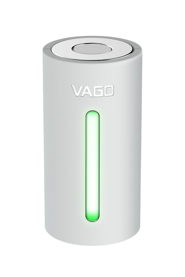 VAGO, Aparat de vidat portabil, cu accesorii, USB, Alb