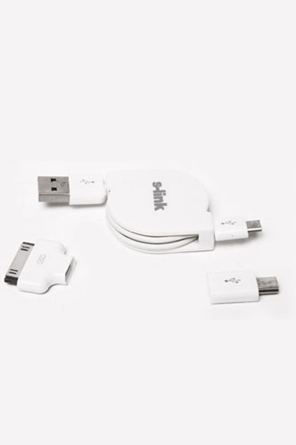 S-Link, Cablu de date IP560 pentru iPhone, Ipod, Ipad, Alb