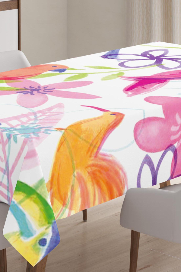 Oyo Concept, Fata de masa, model floral, Multicolor, 140x240 cm