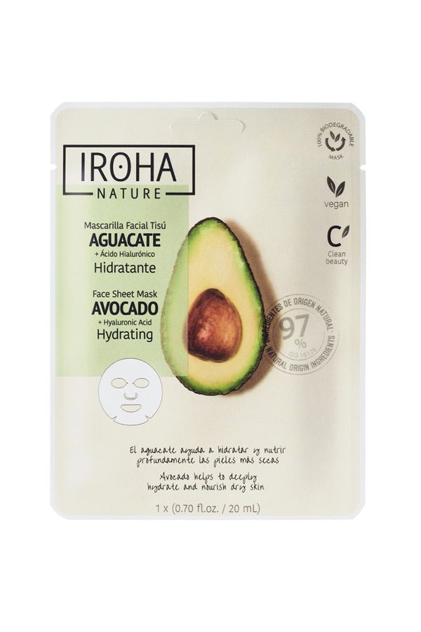 Iroha, Masca pentru ten, avocado