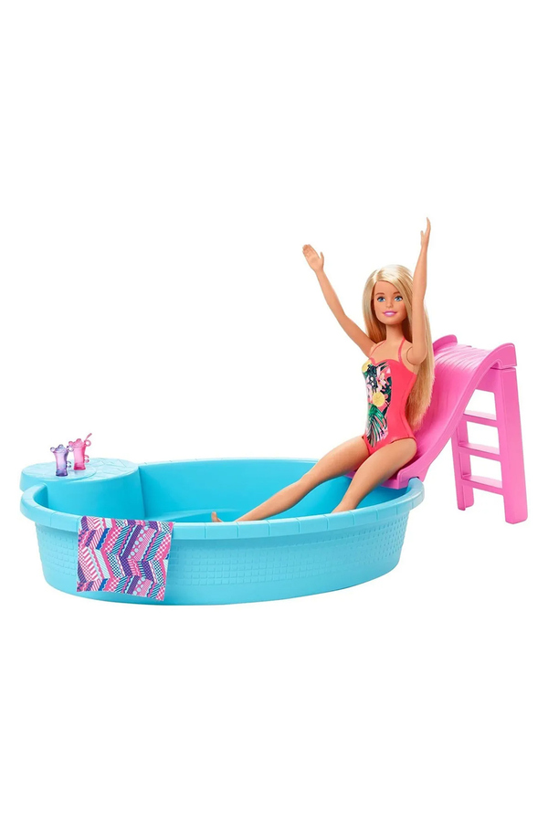 Barbie, Set papusa cu piscina