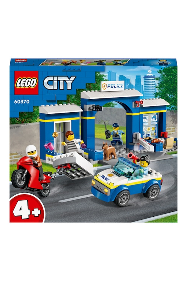 LEGO City, Urmarire la sectia de politie, 60370, 172 piese, 4 ani