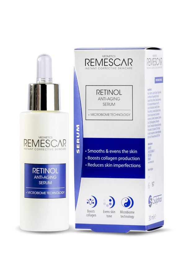 Remescar, Serum anti-imbatranire cu Retinol, 30 ml