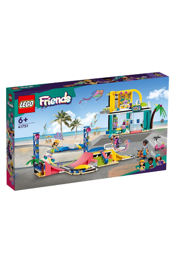 LEGO Friends, Parc de skateboarding, 41751, 431 piese, 6 ani