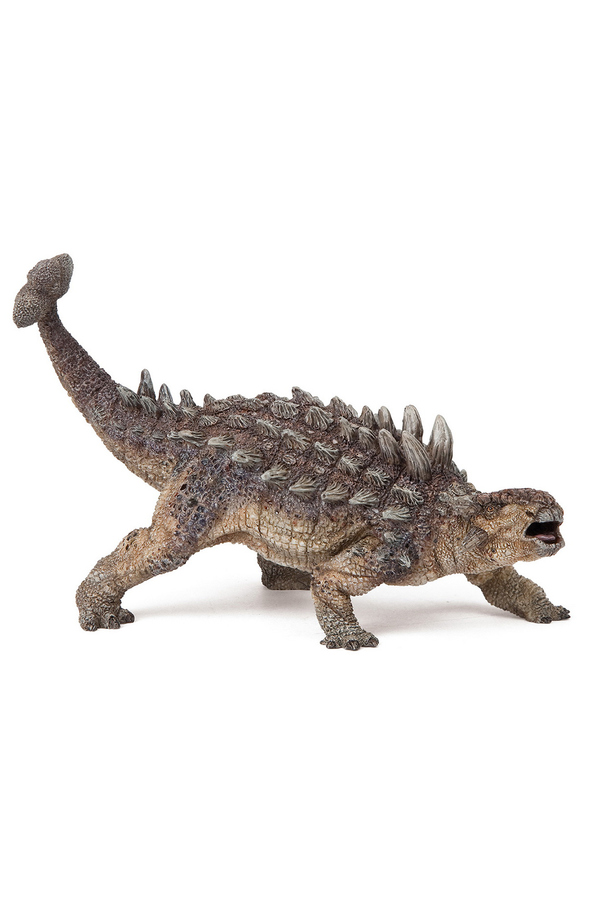 Papo, Figurina dinozaur Ankylosaurus, Gri, +3 ani