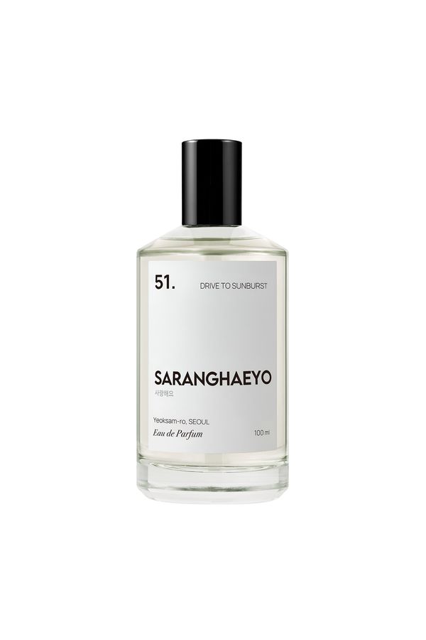 Saranghaeyo, Apa de parfum 51. Drive to Sunburst, unisex, 100 ml