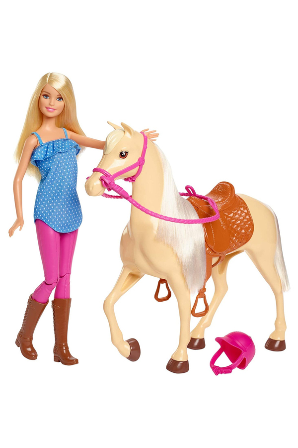 Barbie, Set papusa si cal