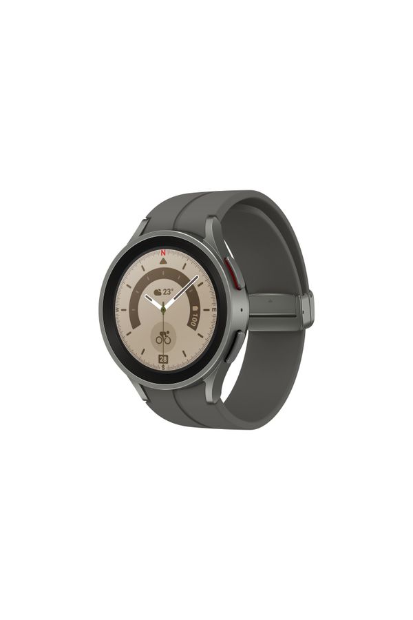 Samsung, Smartwatch Galaxy Watch5 Pro, 45mm, Bluetooth, Gray Titanium