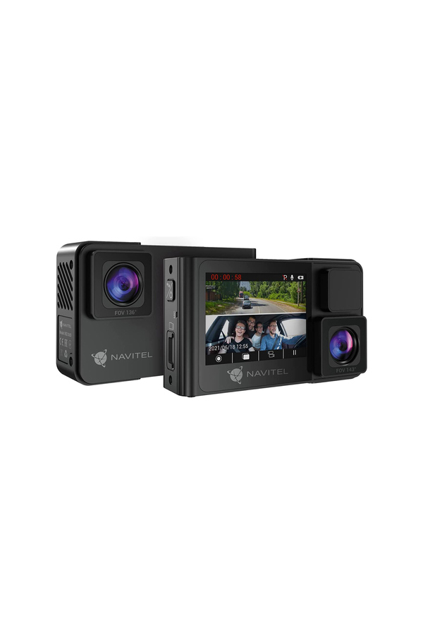 Navitel, Camera auto RS2 Duo DVR, FHD, G-Sensor, 30 FPS, Negru
