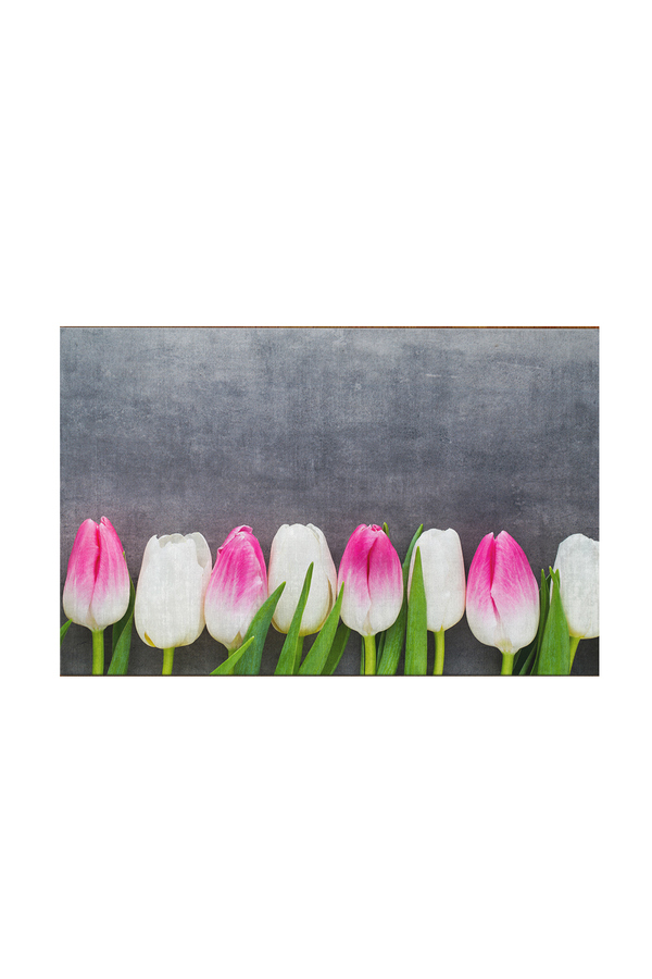 Oyo Home, Covoras pentru intrare, Tulip, Multicolor, 38x58 cm