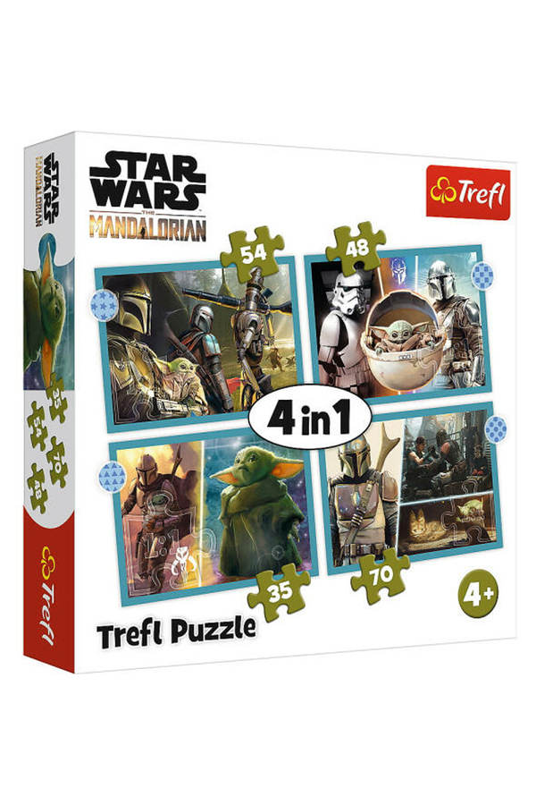 Trefl, Puzzle 4 in 1 - Star Wars, +4 ani