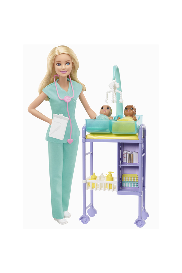 Barbie, Set de joaca, doctor pediatru