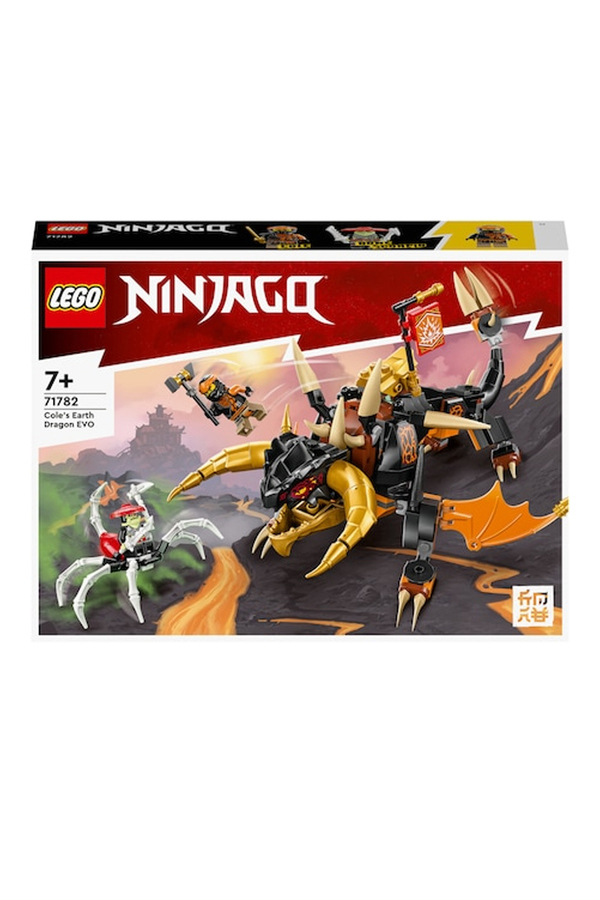 LEGO Ninjago, Dragonul de pamant Evo a lui Cole, 71782, 285 piese, 7 ani