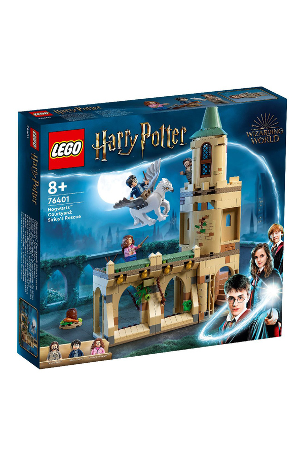 LEGO Harry Potter TM, Curtea Hogwarts, salvarea lui Sirius, 76401, 345 piese, +8 ani