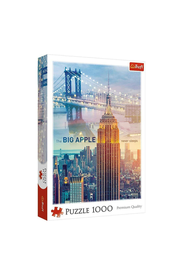 Trefl, Puzzle - Zori de zi la New York, 1000 piese, +12 ani