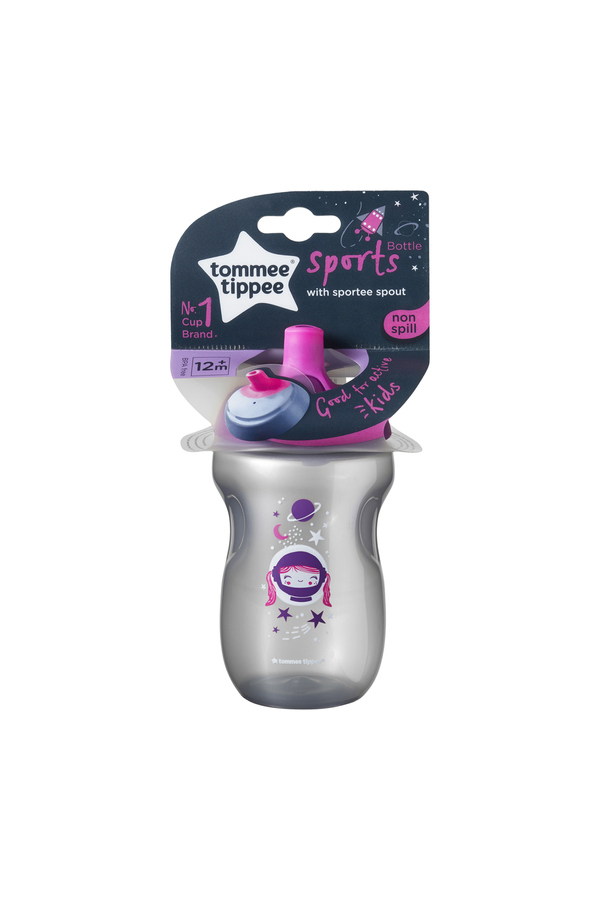 Tomme Tippee, Cana Sports Explora, Roz, 300 ml, 12 luni +