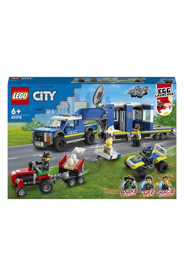 LEGO City, Masina centru de comanda mobil al politiei, 60315, 436 piese, +6 ani