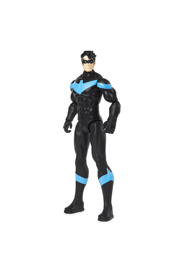 Batman, Figurina Nightwing cu 11 puncte de articulatie, 30 cm, +3ani
