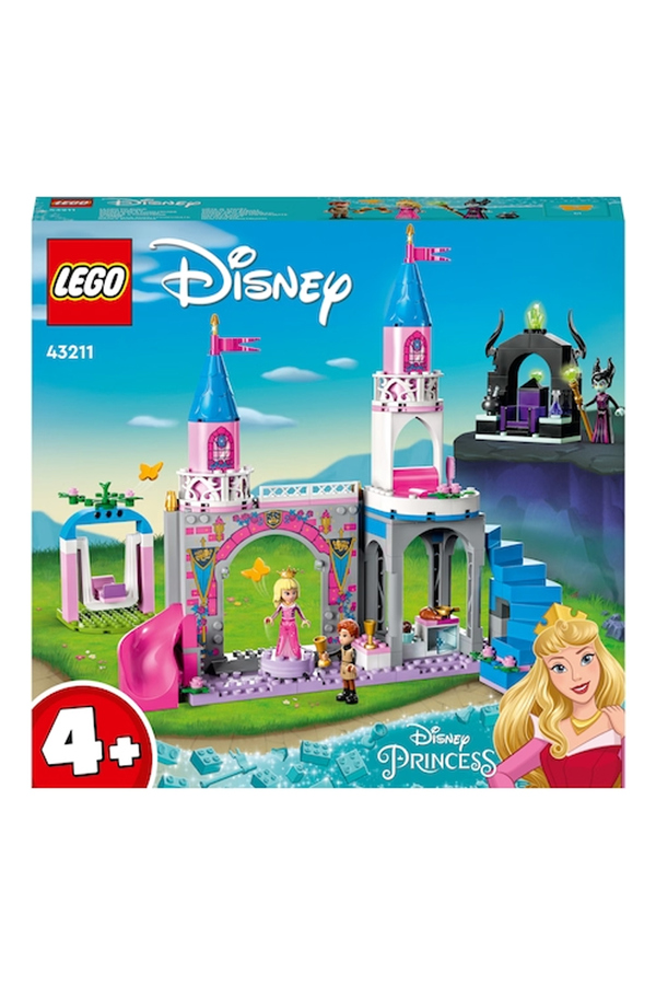 LEGO Disney Princess, Castelul aurorei, 43211, 187 piese, 4 ani