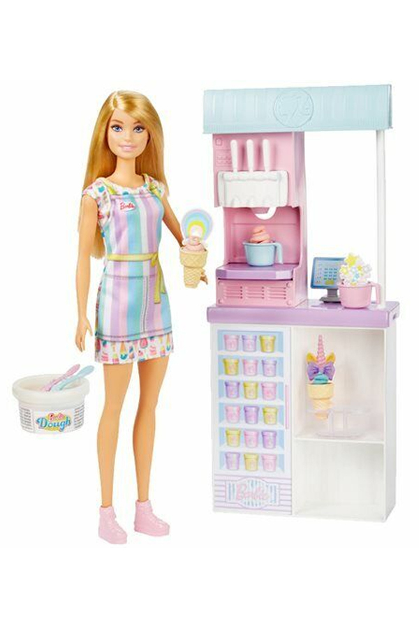 Barbie, Set de joaca, magazinul de inghetata