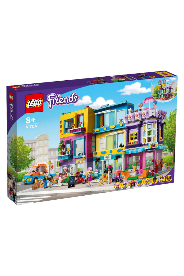 LEGO Friends, Cladirea de pe strada principala, 41704, 1682 piese, +8 ani