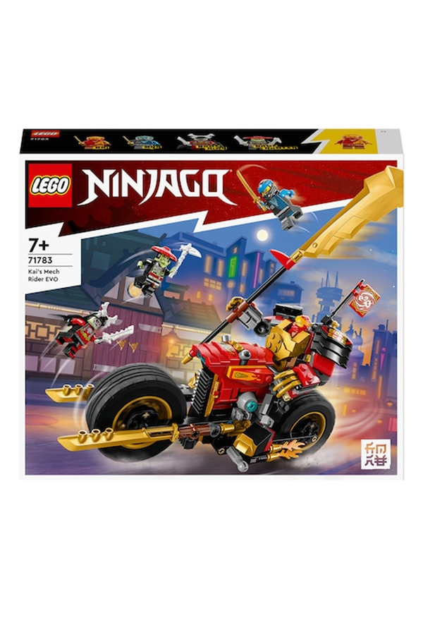 LEGO Ninjago, Motocicleta robot Evo a lui Kay, 71783, 312 piese, 7 ani
