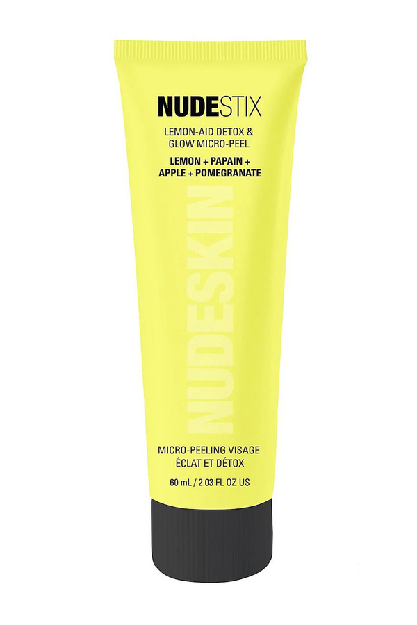 Nudeskin, Peeling pentru ten, Lemon-Aid Detox&Glow, 60 ml