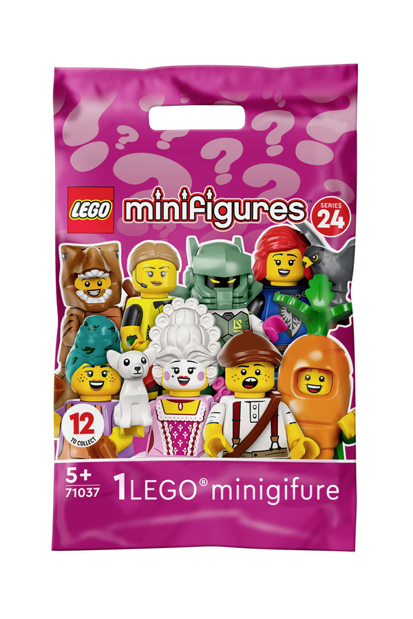 LEGO Minifigures, Minifigurina seria 24, 71037, 12 piese, 5 ani