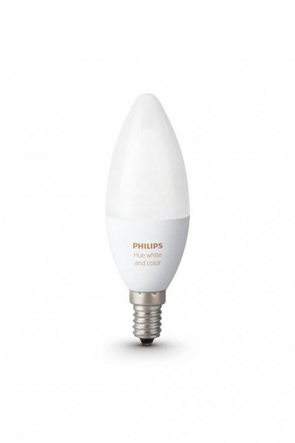 Philips, Bec LED smart, E14, B39, 6.5W (40W), A+, RGB