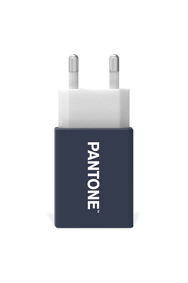 Pantone, Incarcator priza, USB-A, 2.1A, 10W,  Bleumarin