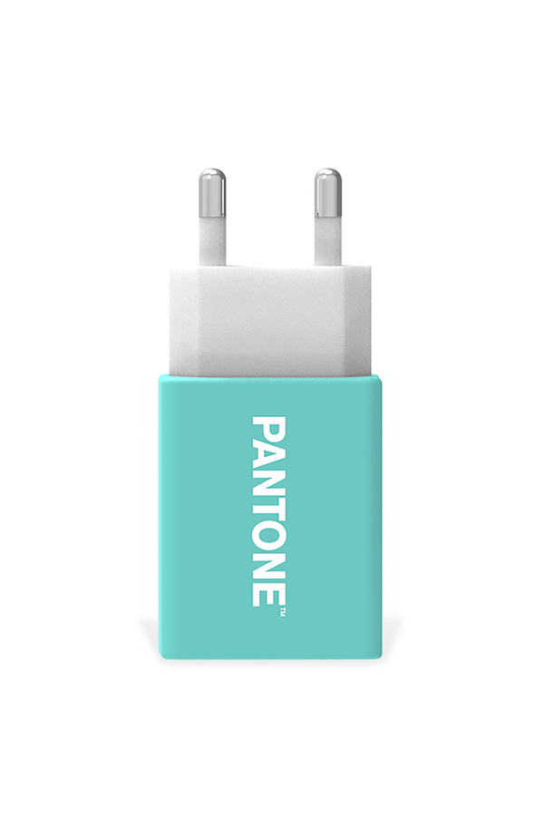 Pantone, Incarcator priza, USB-A, 2.1A, 10W, Albastru
