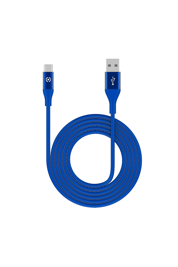 Celly, Cablu de date Type-C, 1m, Albastru