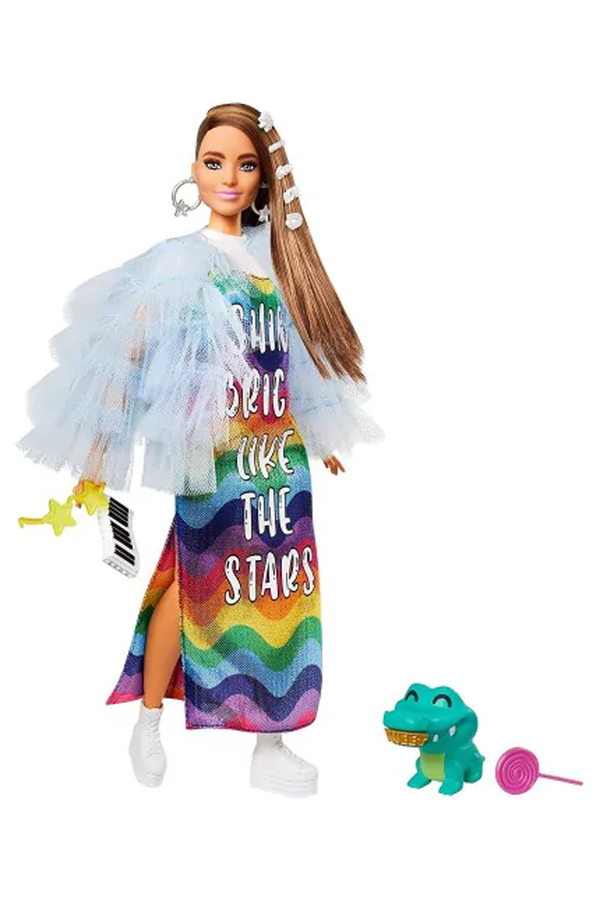 Barbie, Papusa Extra Style - Tinuta la moda