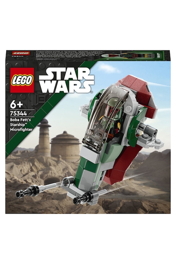 LEGO Star Wars TM, Micronava de lupta a lui Boba Fett, 75344, 85 piese, 6 ani