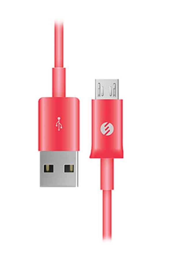 S-Link, Cablu de date, 2A, micro USB, Roz