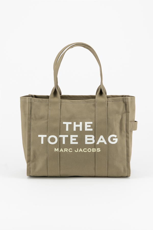Marc Jacobs, Geanta tote Large, bumbac, Verde
